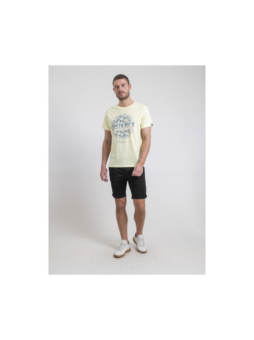 T-shirt col rond pur coton nevolta - Kiabi T-shirt col rond pur coton nevolta - Kiabi