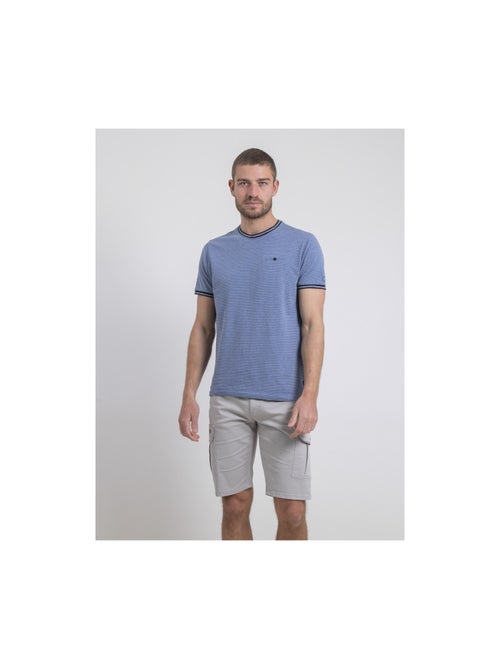 T-shirt col rond pur coton nilosun - Kiabi T-shirt col rond pur coton nilosun - Kiabi