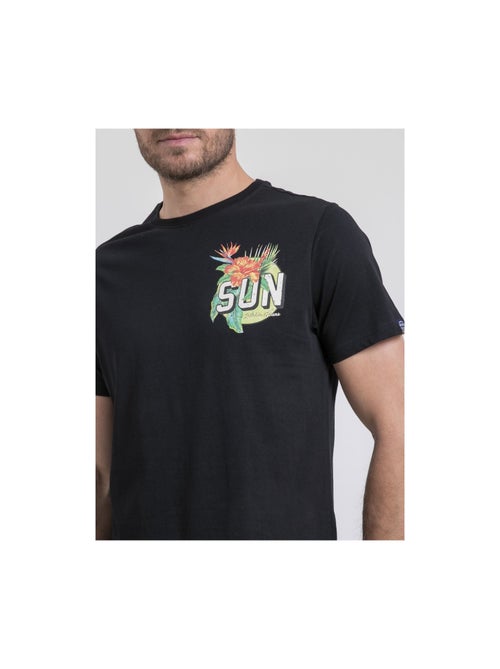 T-shirt col rond pur coton nogozo - Kiabi T-shirt col rond pur coton nogozo - Kiabi