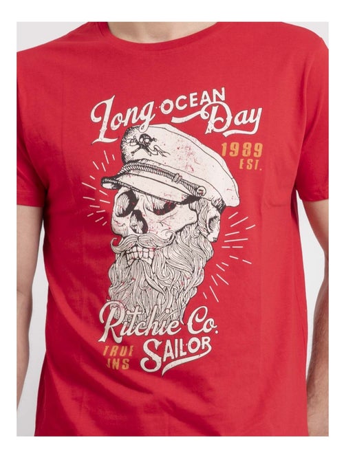 T-shirt col rond pur coton nubenoit - Kiabi T-shirt col rond pur coton nubenoit - Kiabi