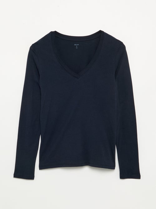 T-shirt col V - Kiabi T-shirt col V - Kiabi