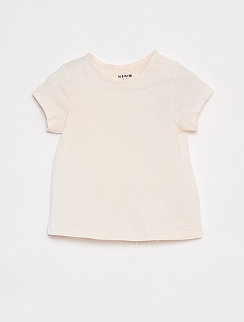 T-shirt + combishort à imprimé fleuri - 2 pièces