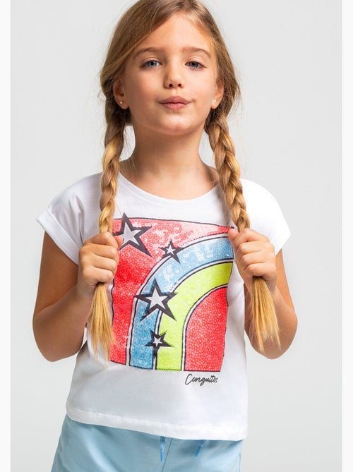T-shirt conguitos - Kiabi