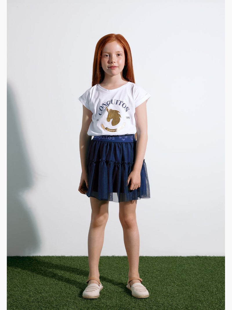 T-shirt conguitos Blanc - Kiabi