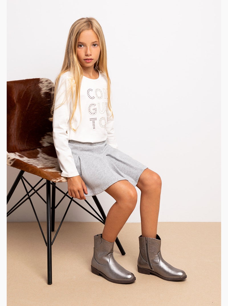 T-shirt conguitos Blanc - Kiabi