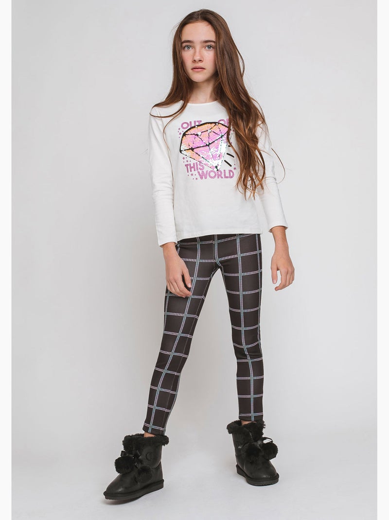 T-shirt conguitos Blanc - Kiabi