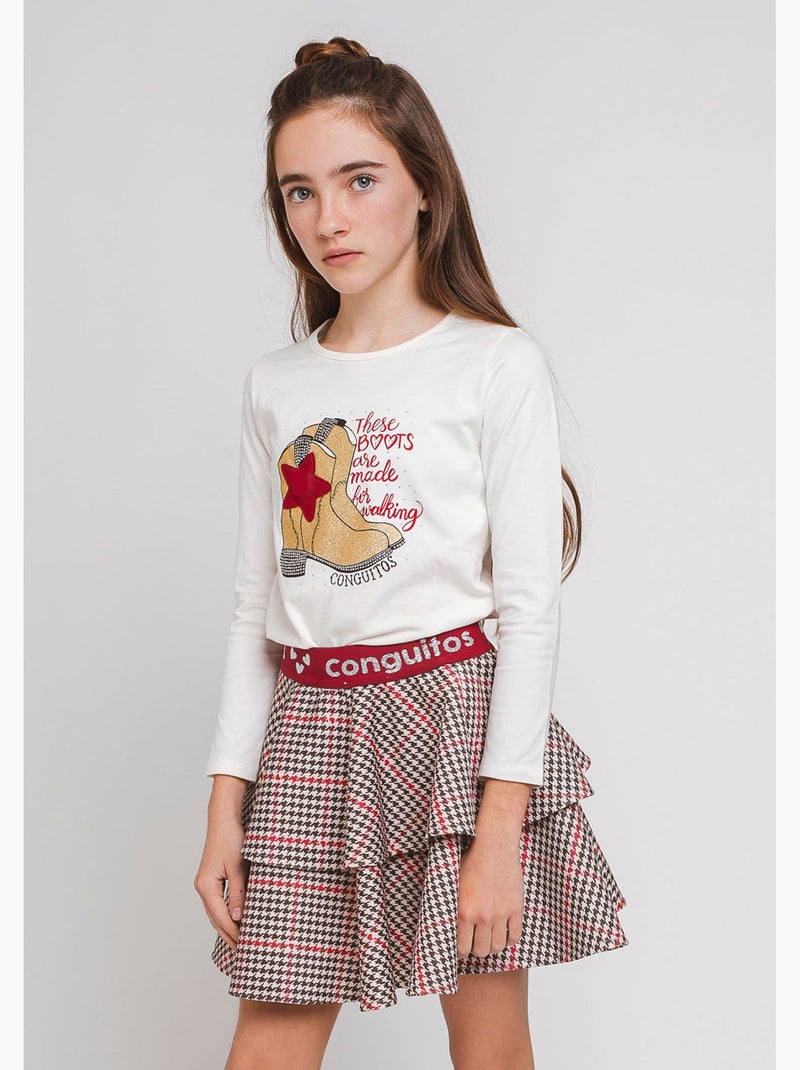 T-shirt conguitos Blanc - Kiabi