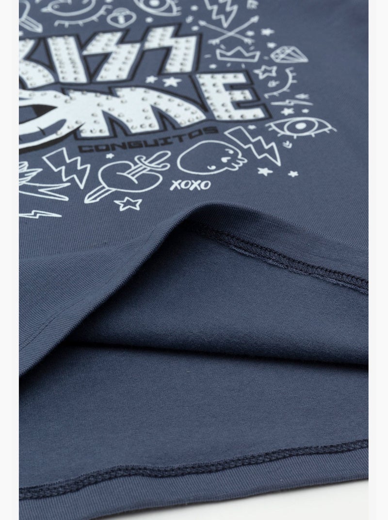 T-shirt conguitos Bleu marine - Kiabi
