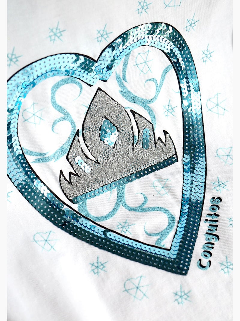 T-shirt conguitos Bleu roi - Kiabi