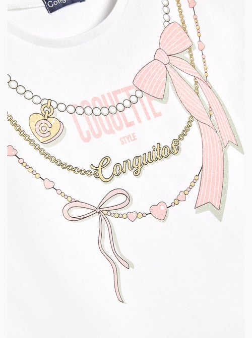 T-shirt conguitos coquette - Kiabi T-shirt conguitos coquette - Kiabi