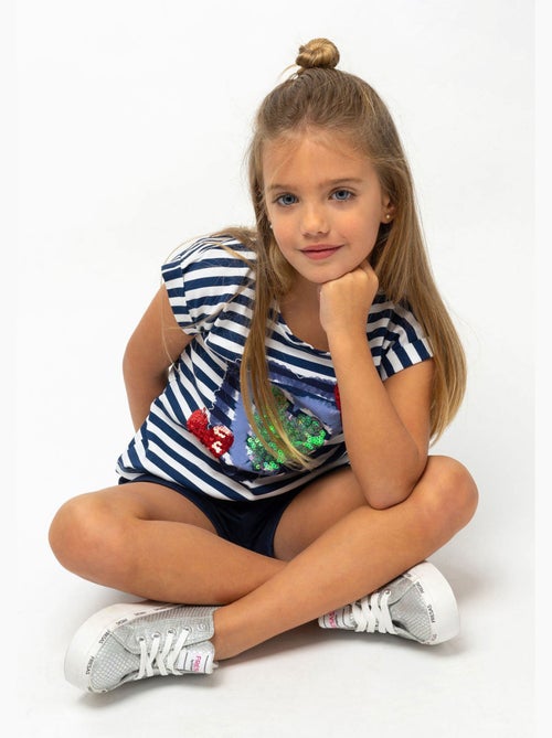 T-shirt conguitos corazones - Kiabi