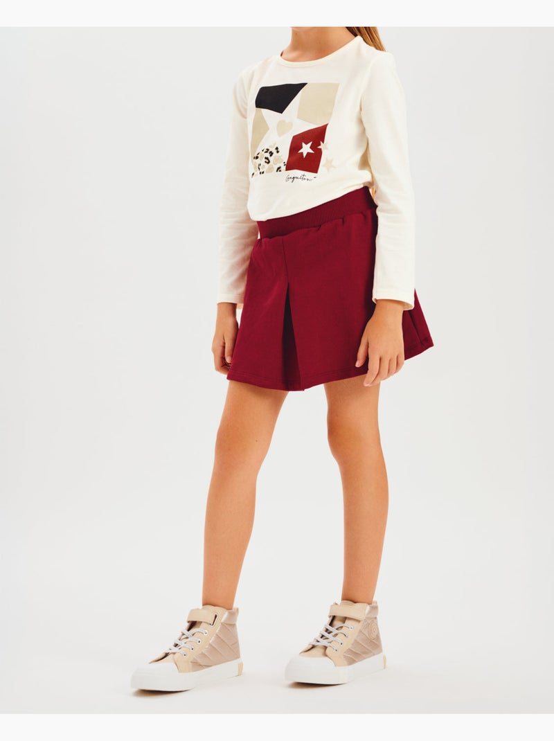 T-shirt conguitos estampado estrella Wit - Kiabi