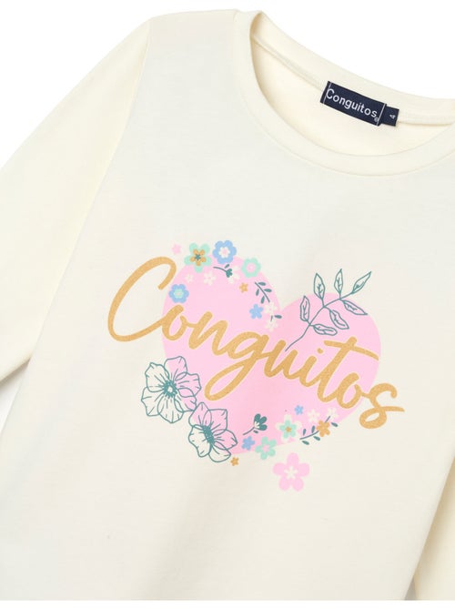 T-shirt conguitos estampado frontal camiseta - Kiabi T-shirt conguitos estampado frontal camiseta - Kiabi