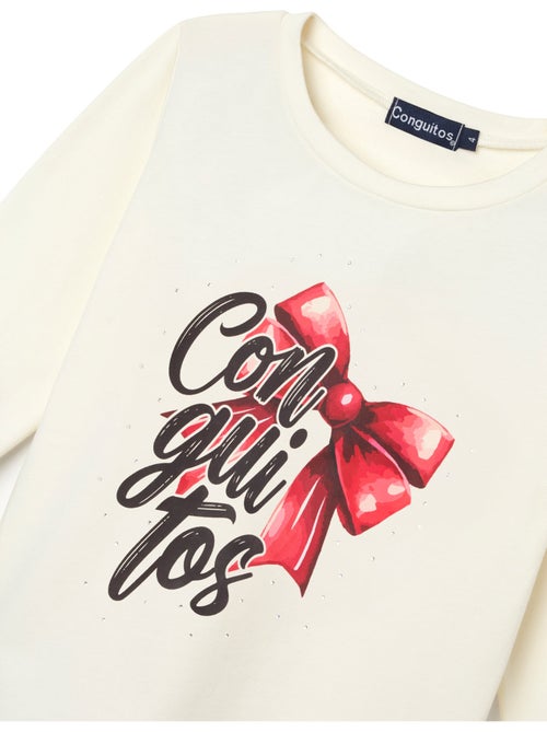 T-shirt conguitos larga estampado - Kiabi T-shirt conguitos larga estampado - Kiabi