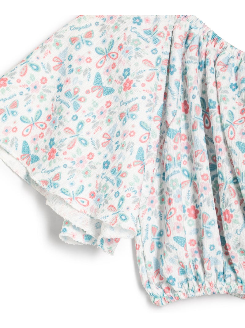 T-shirt conguitos manga hombro Multicolor - Kiabi