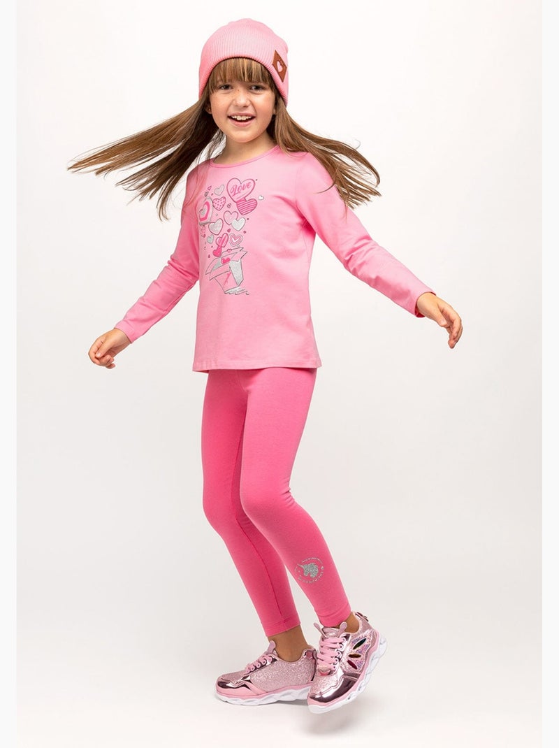 T-shirt conguitos Rose - Kiabi