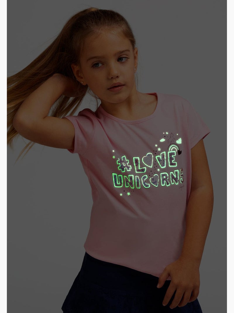 T-shirt conguitos Rose - Kiabi
