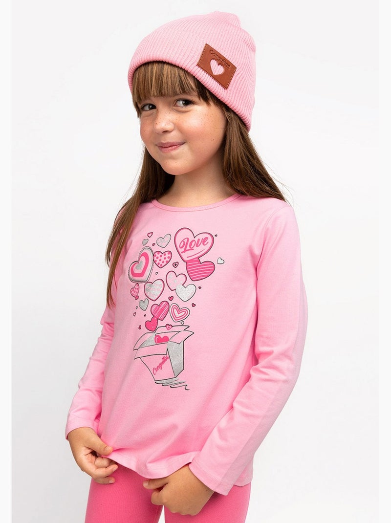 T-shirt conguitos Roze - Kiabi