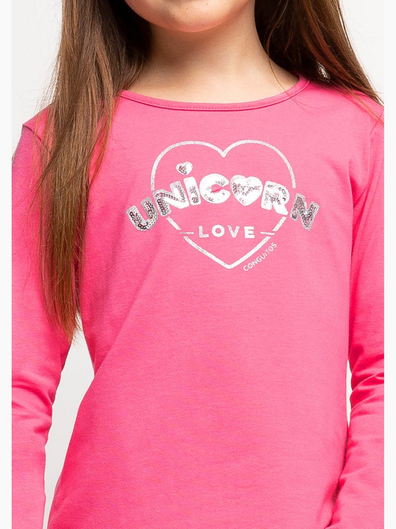 T-shirt conguitos Roze - Kiabi