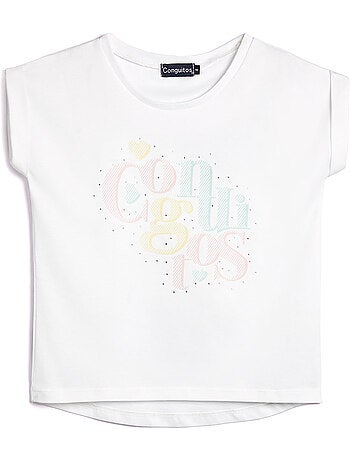 T-shirt conguitos strass ts