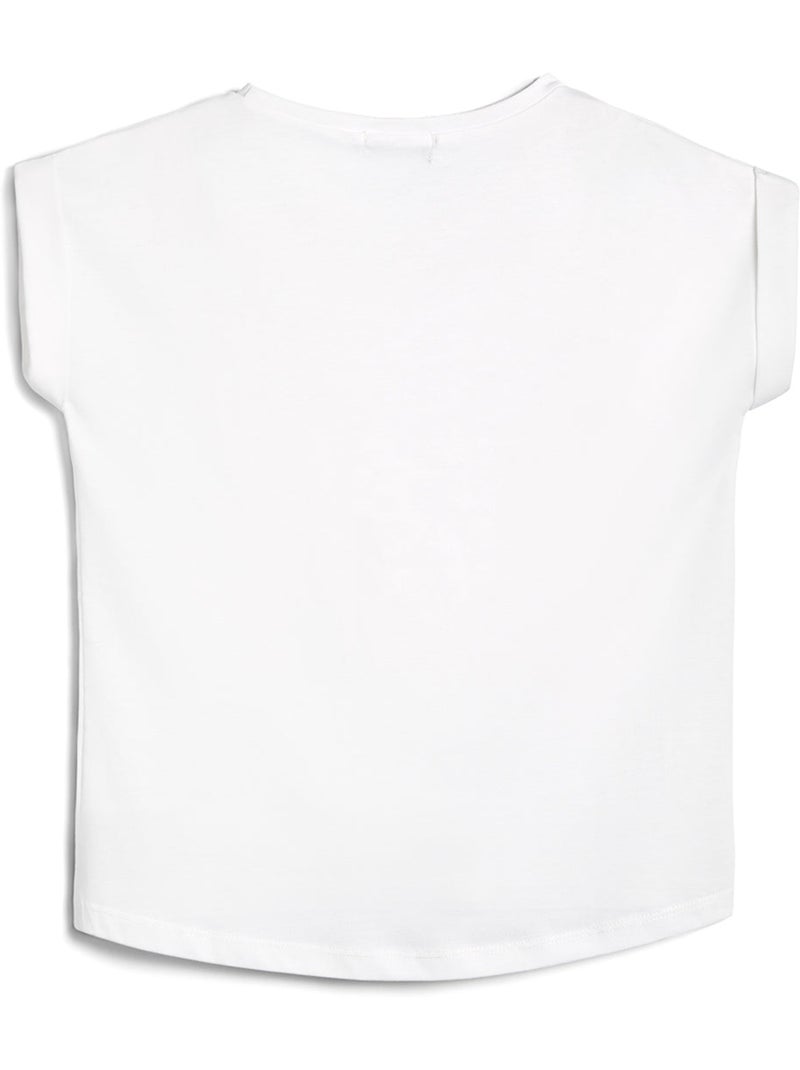 T-shirt conguitos strass ts Blanc - Kiabi