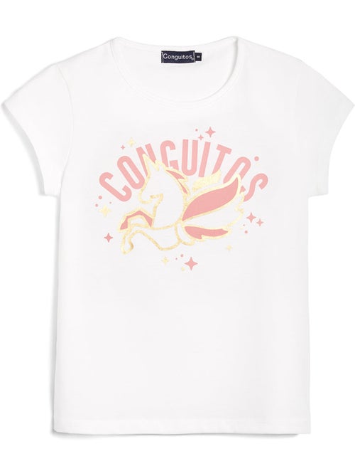 T-shirt conguitos unicorn - Kiabi T-shirt conguitos unicorn - Kiabi