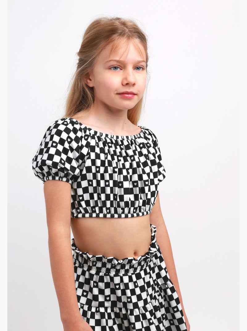T-shirt conguitos Zwart Zwart - Kiabi