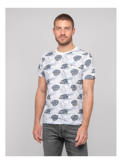 T-shirt coton motifs narotiness - Kiabi