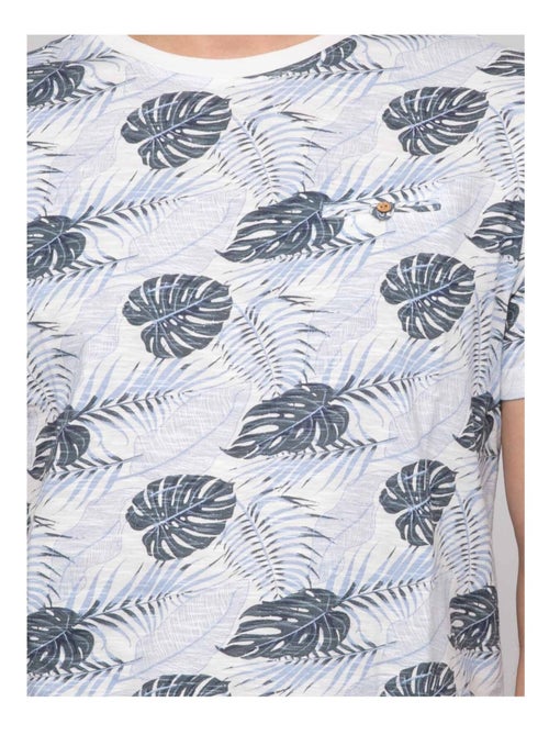 T-shirt coton motifs narotiness - Kiabi