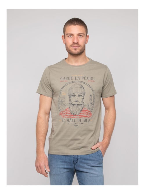 T-shirt coton motifs navirol - Kiabi T-shirt coton motifs navirol - Kiabi