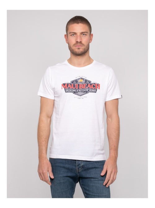 T-shirt coton motifs neliote - Kiabi