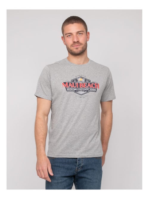 T-shirt coton motifs neliote - Kiabi
