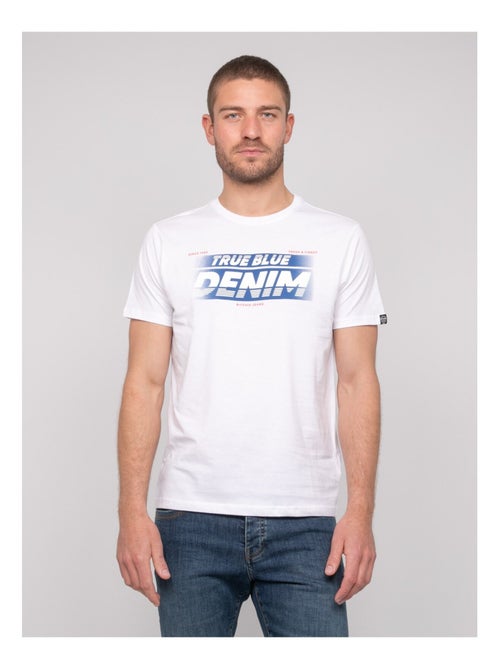 T-shirt coton motifs noloup - Kiabi