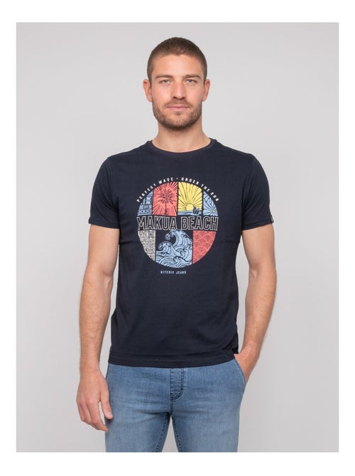 T-shirt coton motifs nordoit - Kiabi T-shirt coton motifs nordoit - Kiabi