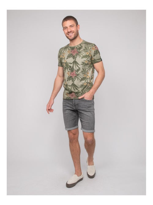 T-shirt coton motifs noubomel - Kiabi
