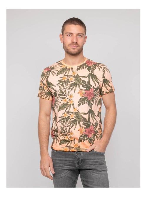 T-shirt coton motifs noubomel - Kiabi