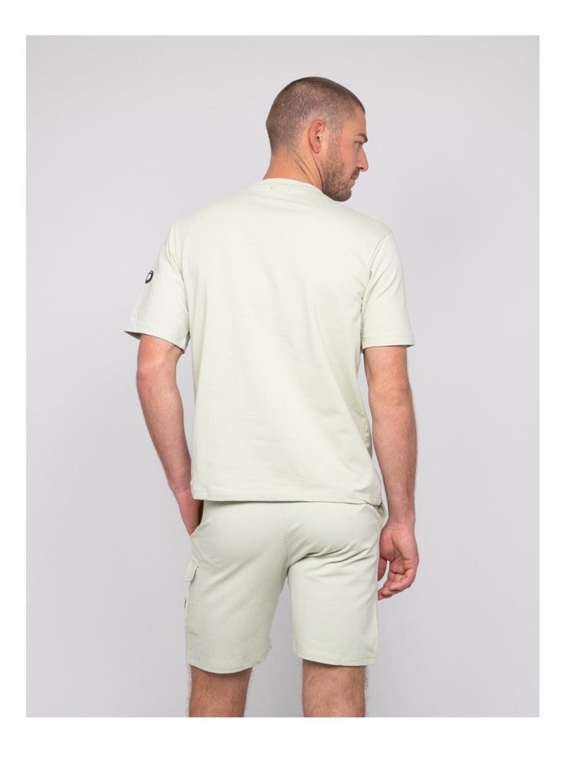 T-shirt coton nipara Vert pistache - Kiabi