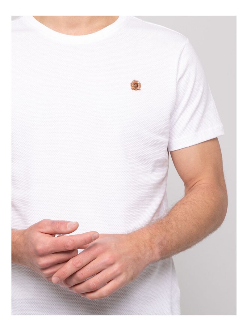 T-shirt coton nocera Blanc - Kiabi