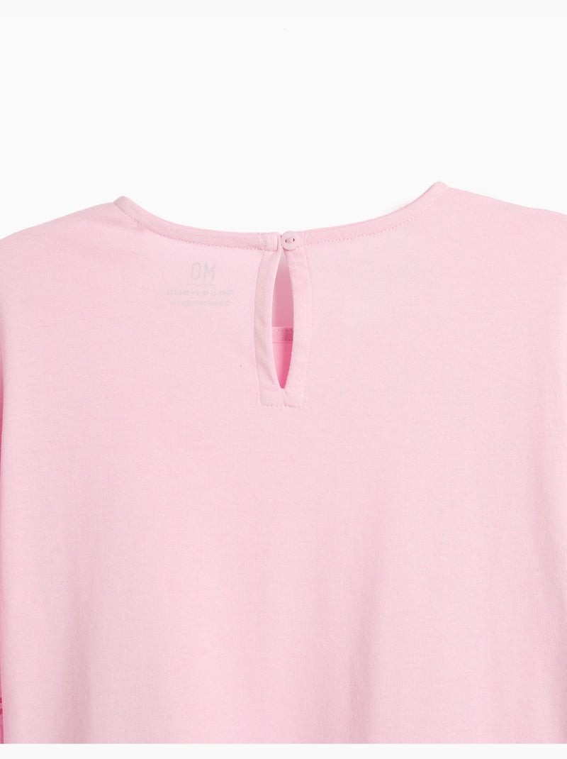 T-shirt coupe Boxy, MO Fashion Rose - Kiabi
