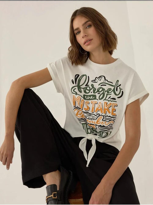 T-shirt court imprimé hiccup - Kiabi