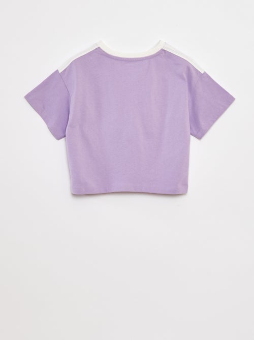 T-shirt crop esprit campus - Kiabi