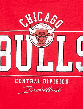 T-shirt cropped à manches courtes 'NBA'