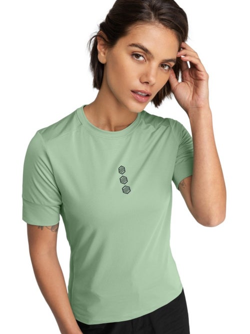 T-shirt cyclisme gravel femme cyclisme femme juniper - Kiabi