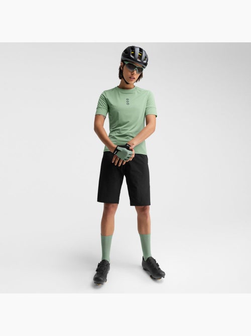 T-shirt cyclisme gravel femme cyclisme femme juniper - Kiabi