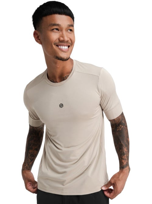 T-shirt cyclisme gravel homme cyclisme homme cedar - Kiabi
