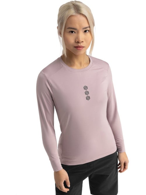 T-shirt cyclisme gravel manches longues femme cyclisme femme altiplano - Kiabi