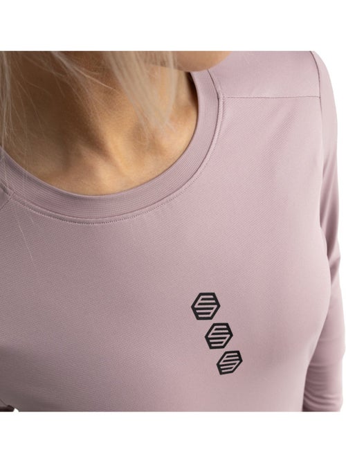 T-shirt cyclisme gravel manches longues femme cyclisme femme altiplano - Kiabi