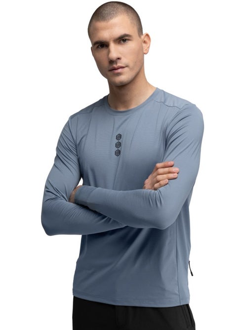 T-shirt cyclisme gravel manches longues homme cyclisme homme cáucaso - Kiabi
