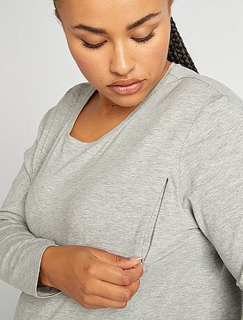 T-shirt d'allaitement en jersey