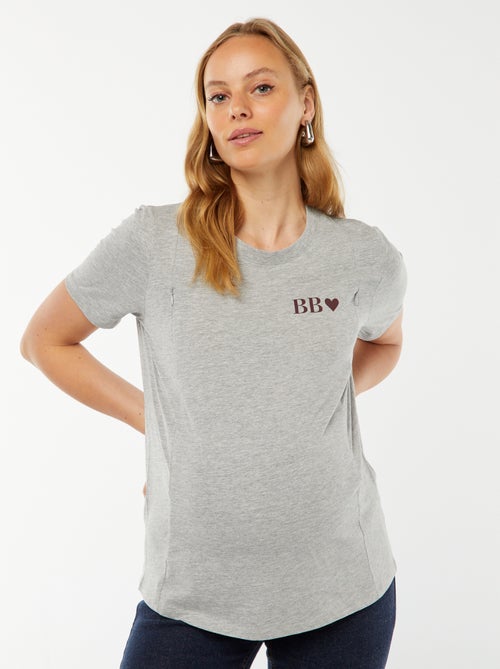 T-shirt d'allaitement - Kiabi